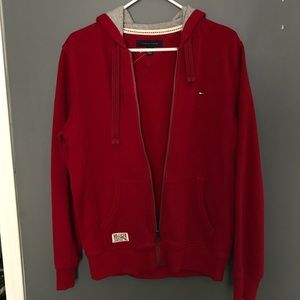 Mens XS Red Tommy Hilfiger Jacket